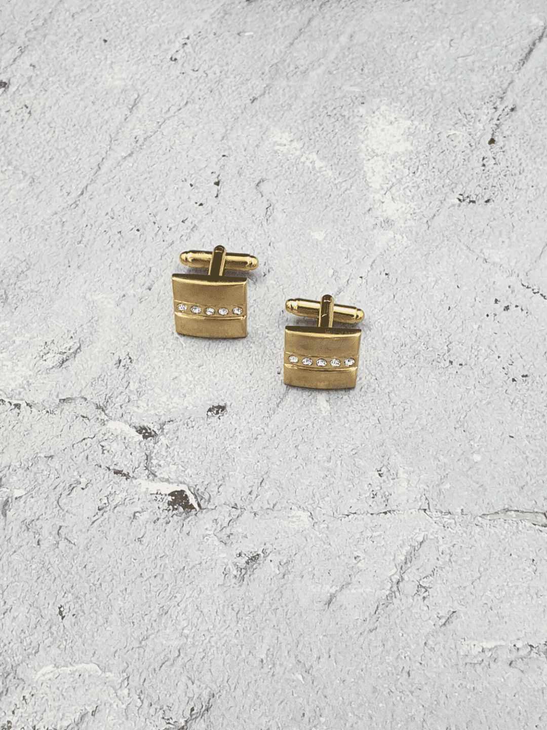 Aristocratic Diamante Cufflinks - QUEENS JEWELS