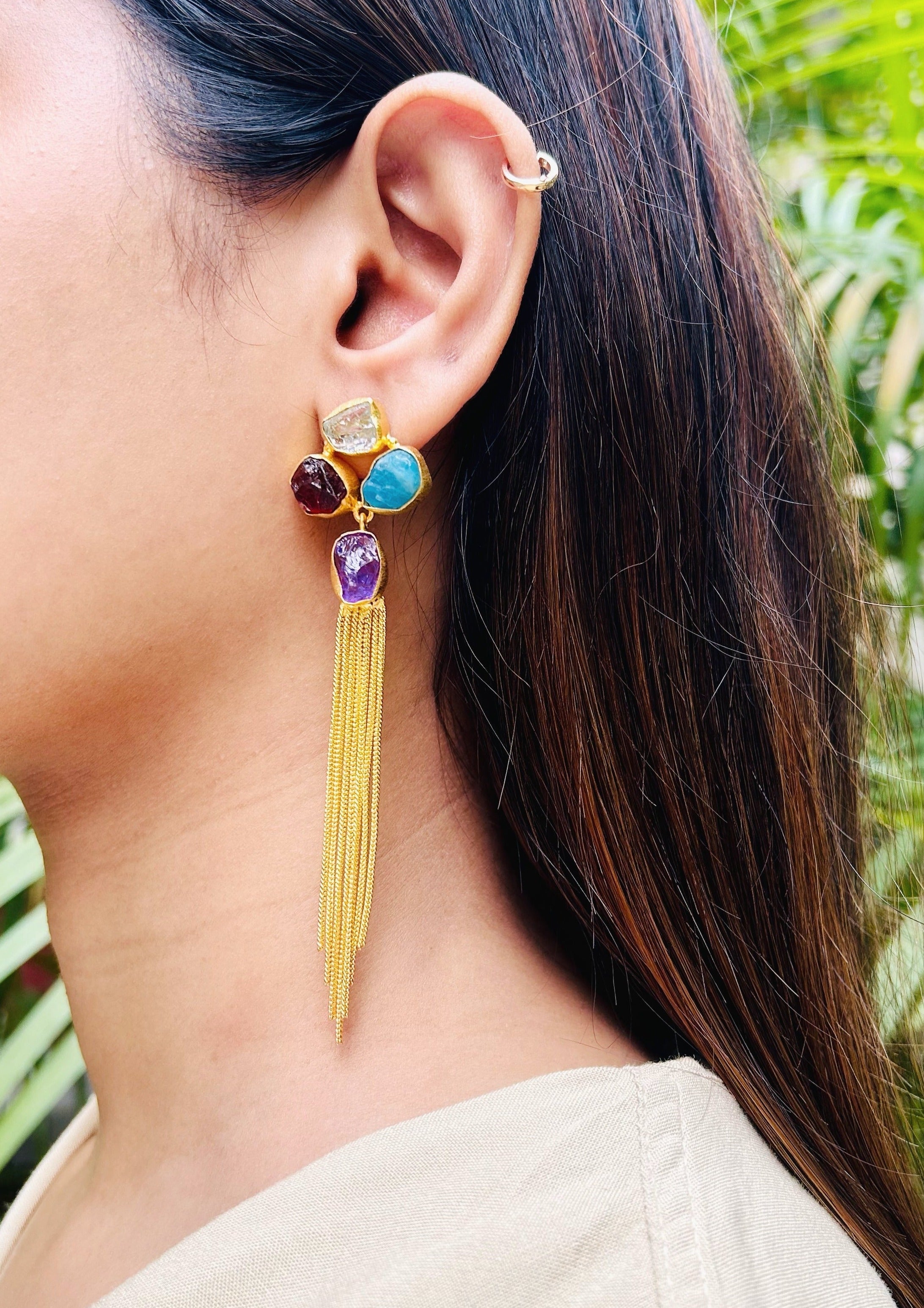 Chic Tassel Earrings - QUEENS JEWELS