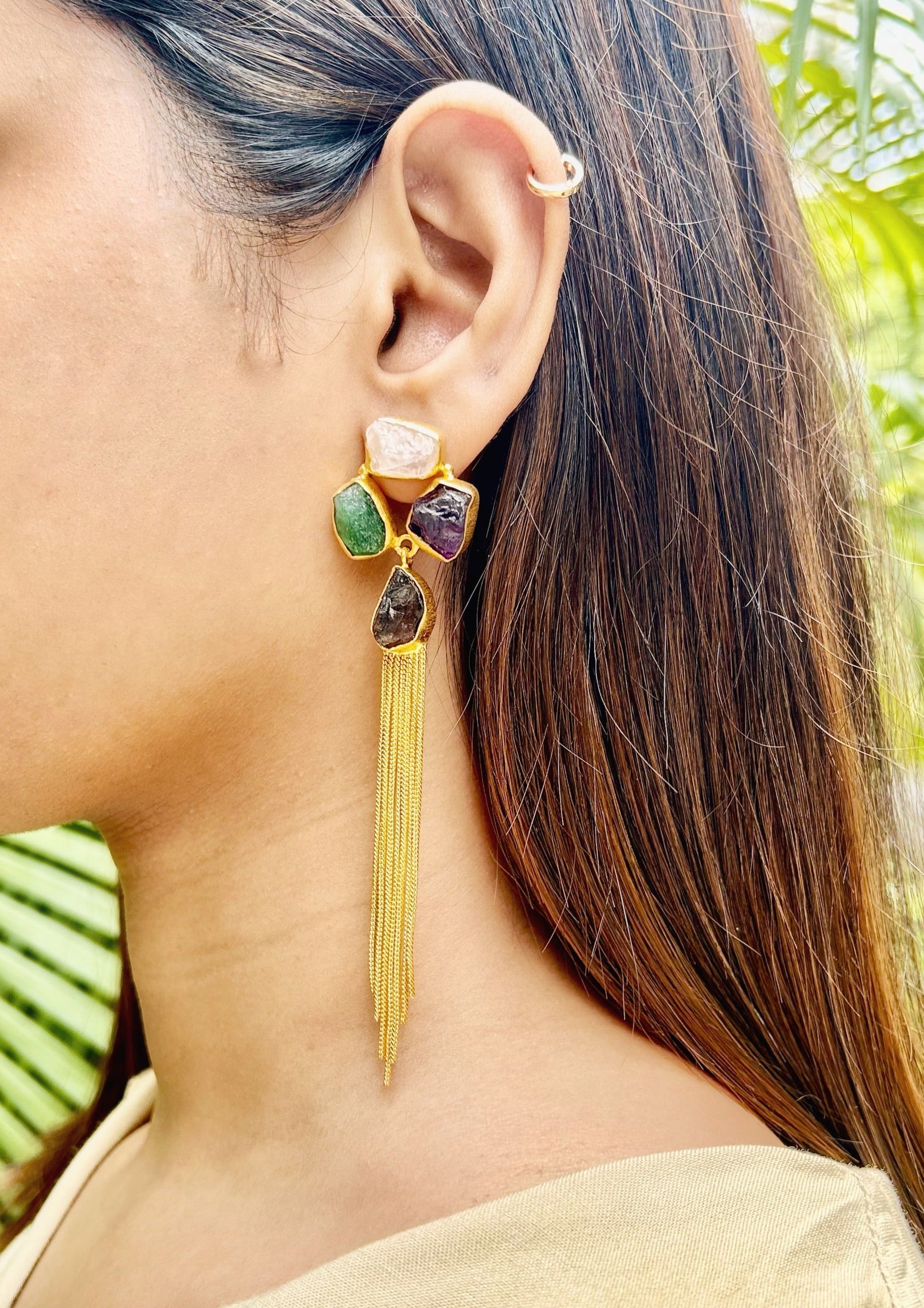 Chic Tassel Earrings - QUEENS JEWELS