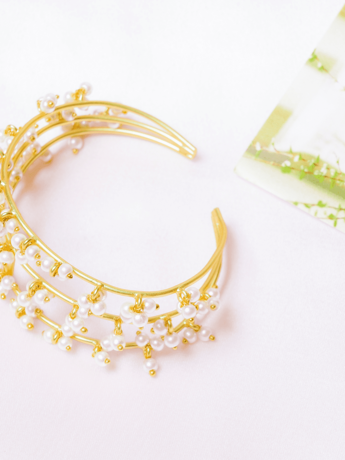 Three Layer Pearl Bracelet - QUEENS JEWELS
