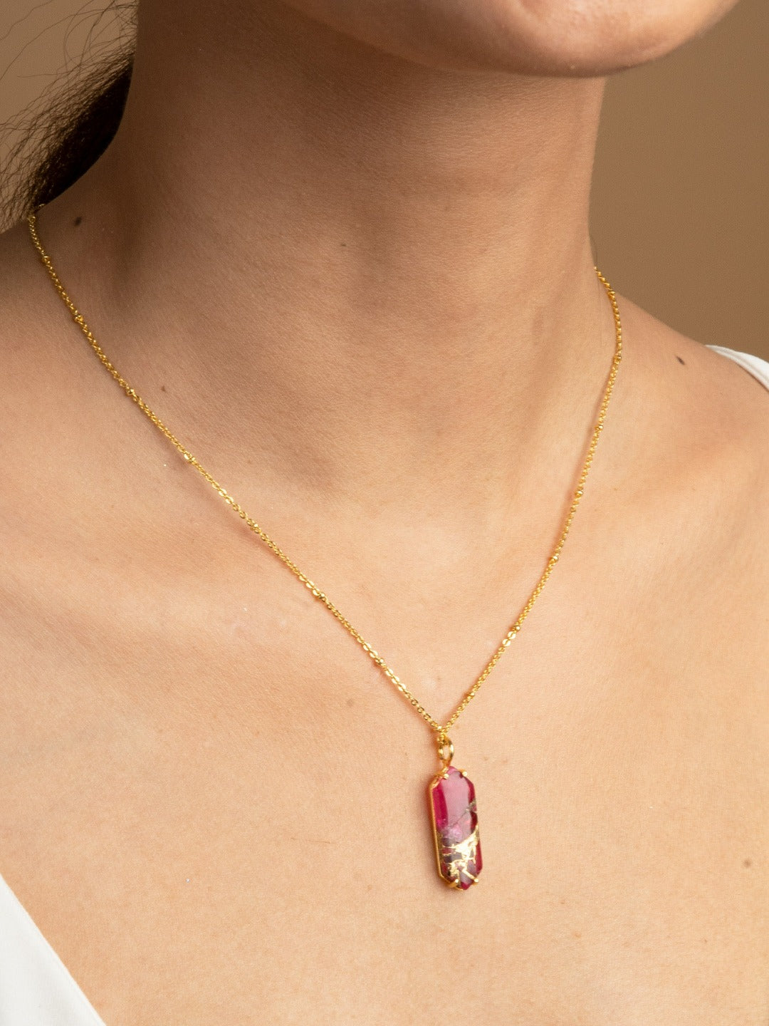 Hidden Treasures Necklace & Earrings Set - QUEENS JEWELS