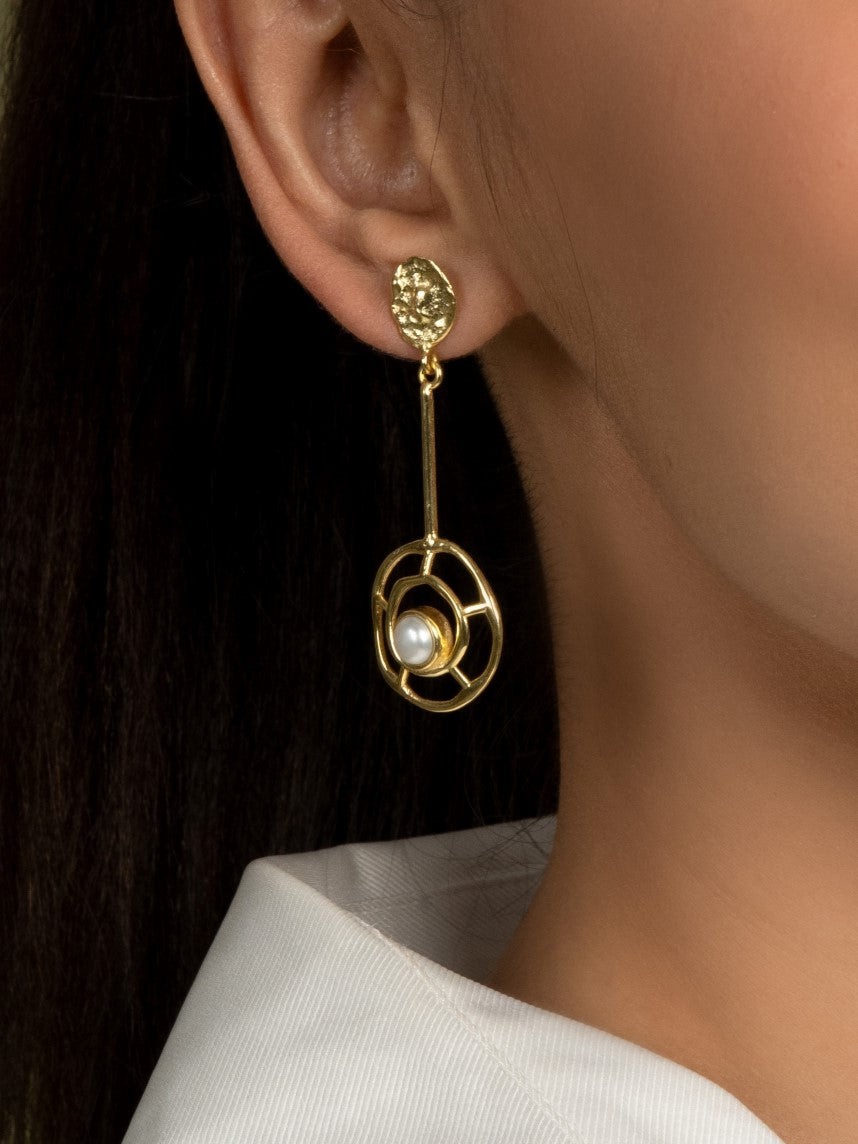 Dangling Ringlet Earrings - QUEENS JEWELS